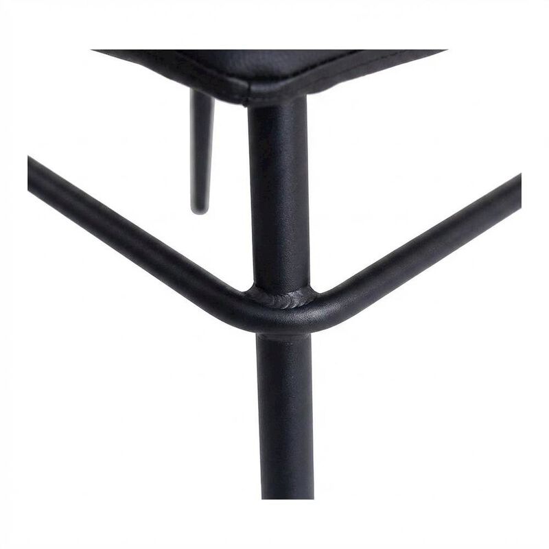 Starlight Canyon Home Upholstered Counter Stools Set of 2, Contemporary Bar Stools with Footrest image number 4