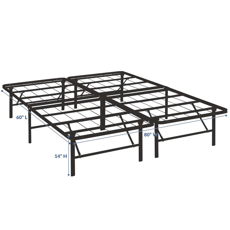 Modway - Horizon Queen Stainless Steel Bed Frame image number 2