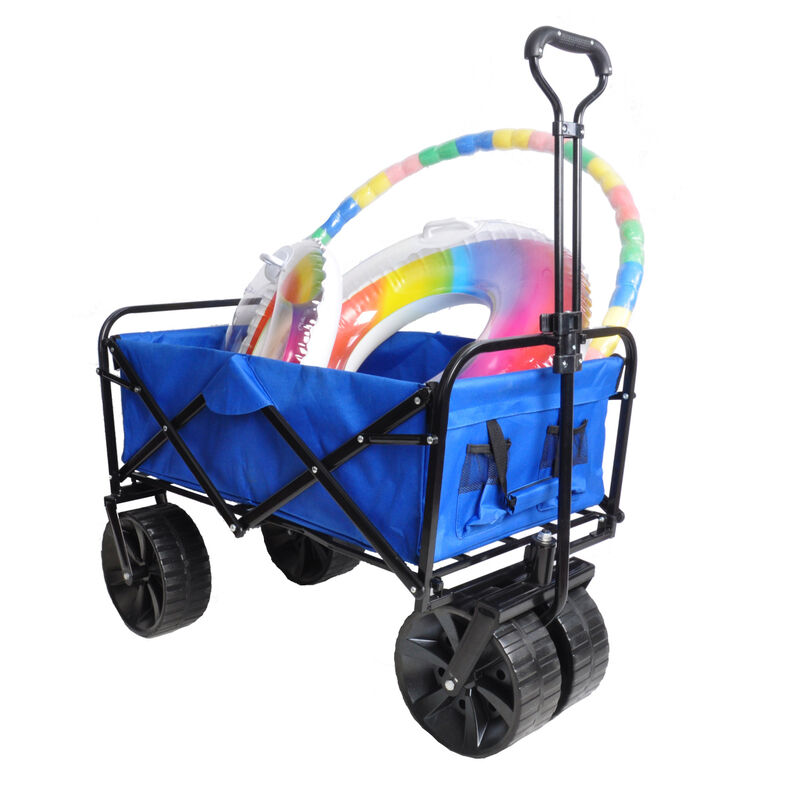 Folding Wagon Garden Shopping Beach Cart