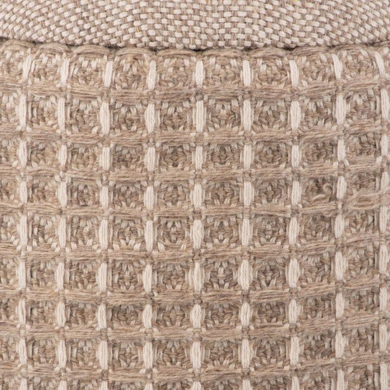 Carolina Chair & Table Handwoven Plutus Tuape Waffle Storage Ottoman