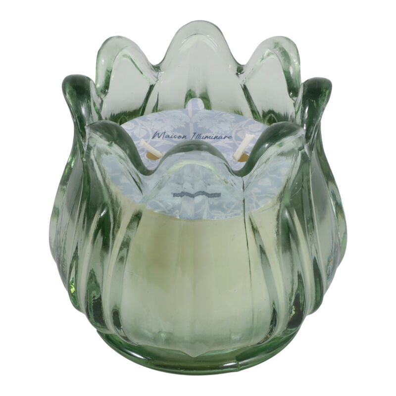 Gardenia Tulip Glass Candle image number 0