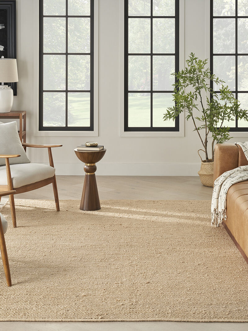 Natural Jute NJT01 Bleached 12' x 15' Rug