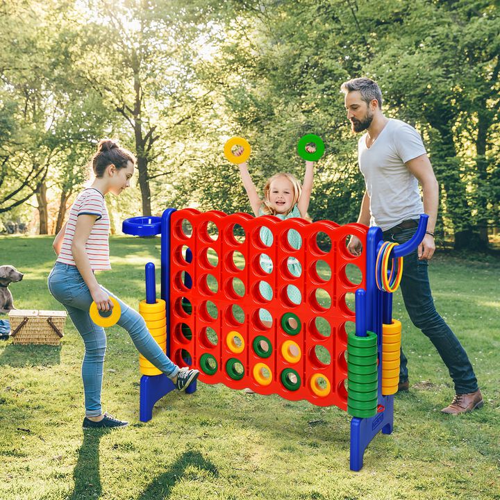 2.5Ft Giant 4-to-Score Game Set for Kids and Adults