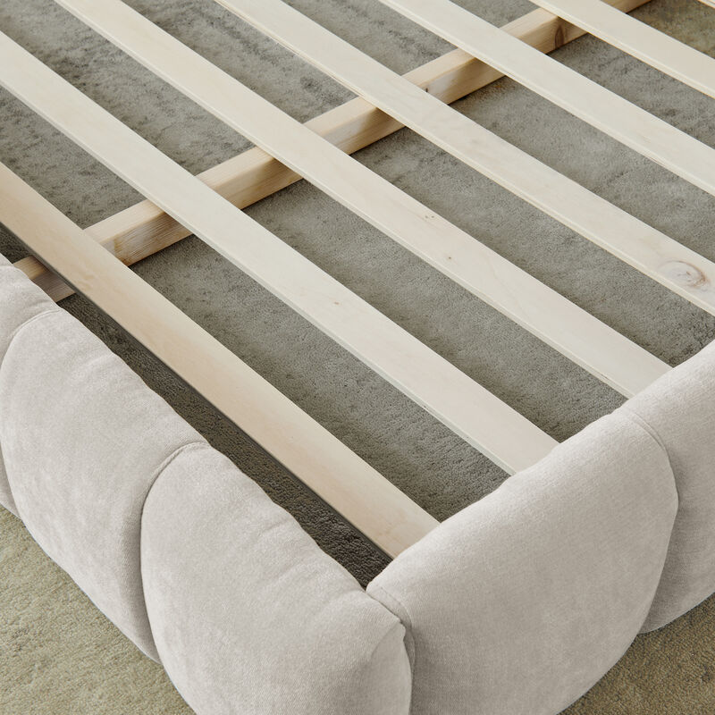 Sarfum Upholstered Bed Frame image number 5