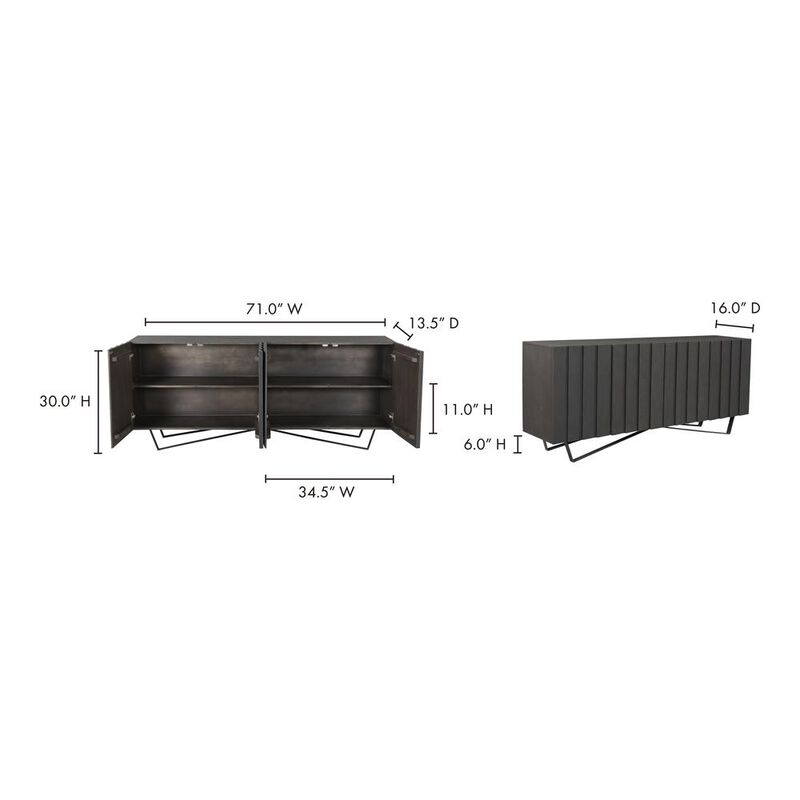 Moe's Home Collection Brolio Sideboard