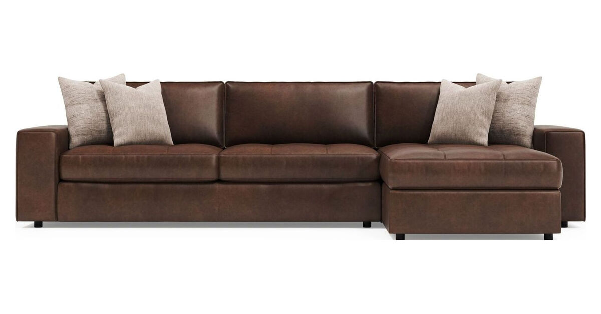 Nest Leather Sectional