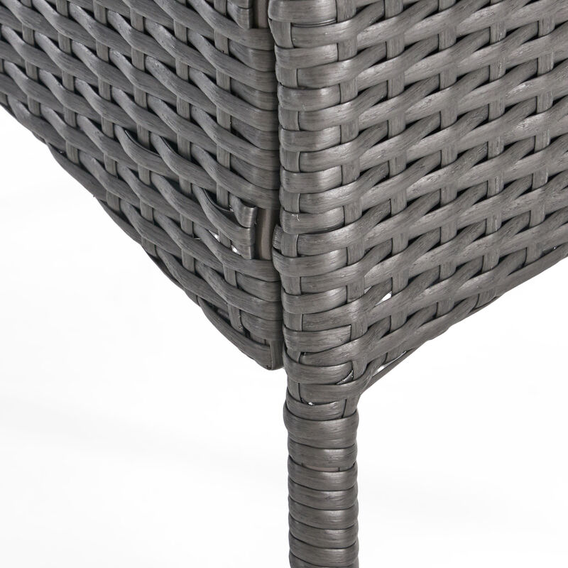 Merax 2 PCS Outdoor Wicker Dining Chairs