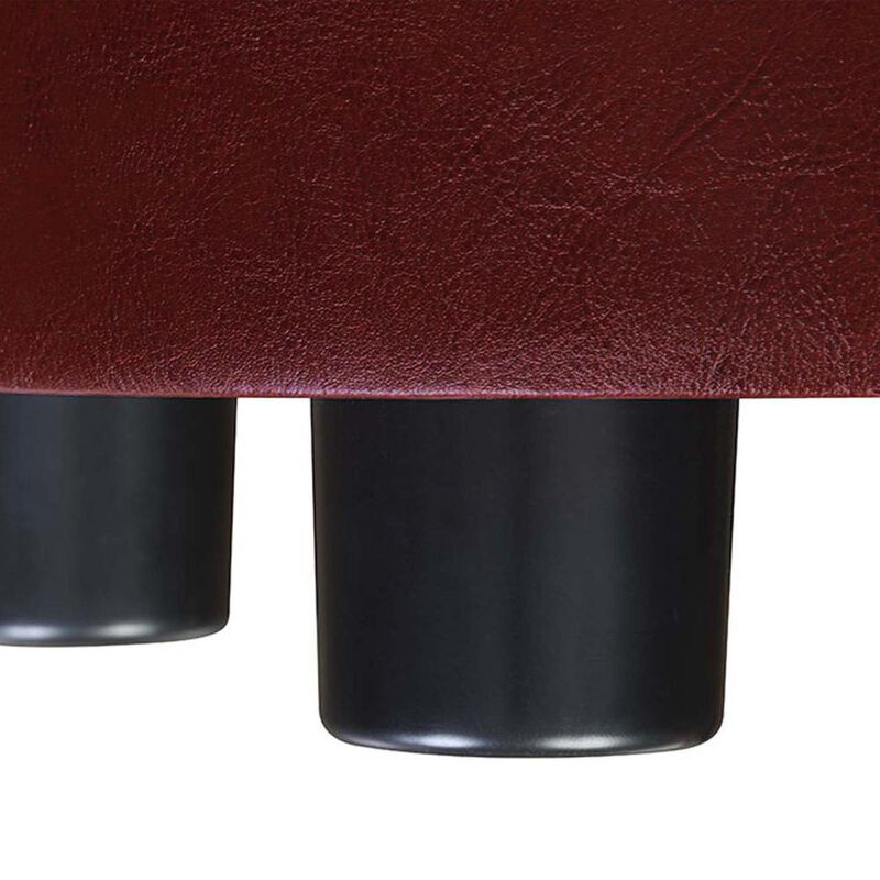 Convience Concept, Inc. Designs 4 Comfort Round Accent Storage Ottoman with Reversible Tray Lid