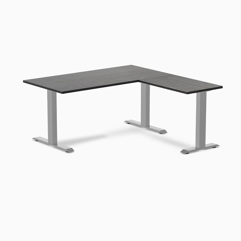 Desky Zero Bamboo L-Shape Office Desk image number 0
