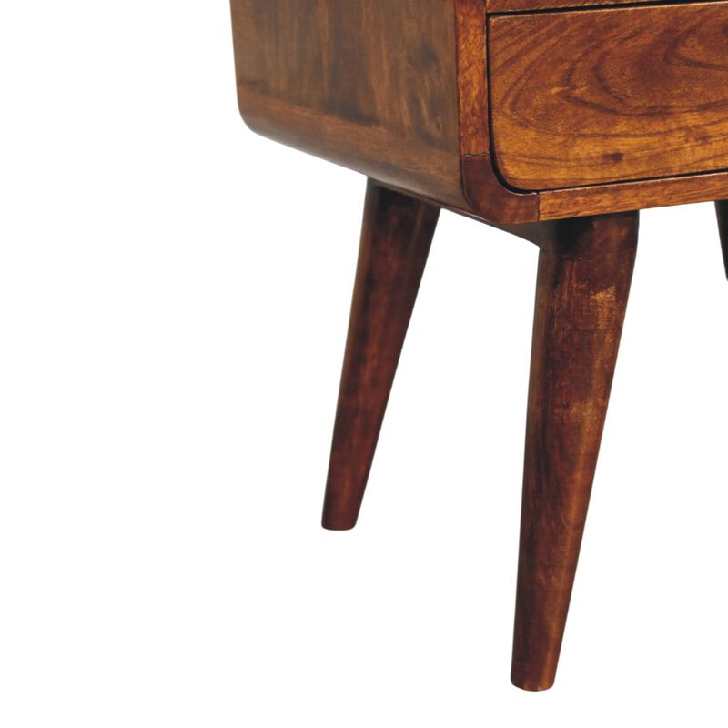 Artisan Furniture Solid Wood Newton Chestnut Nightstand