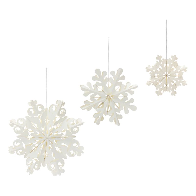 Paper Snowflake Ornament (Set of 6)