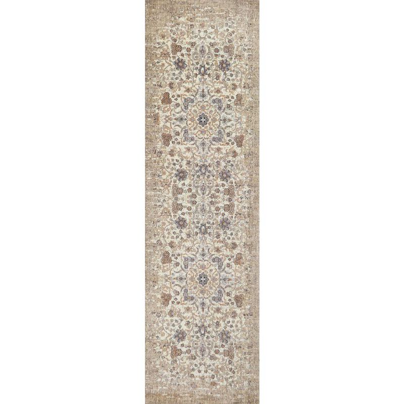 Euphoria Neutral 2'6" x 8' Hybrid Rug