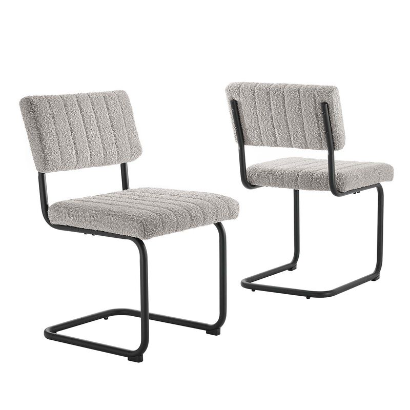 Parity Boucle Dining Side Chairs - Set of 2 image number 5