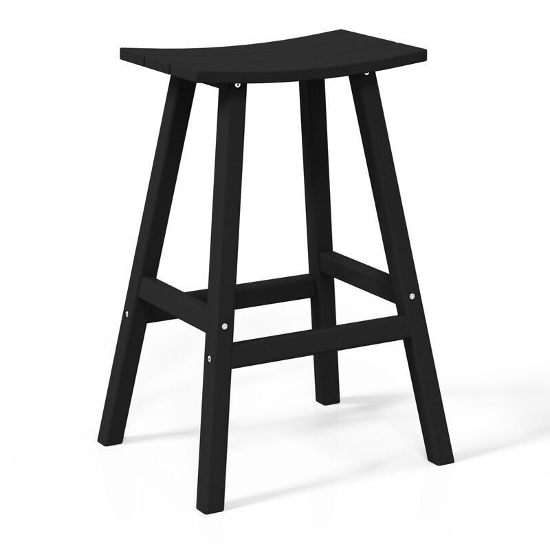 WestinTrends Westintrends 29" height Outdoor / Patio Saddle bar stool image number 2
