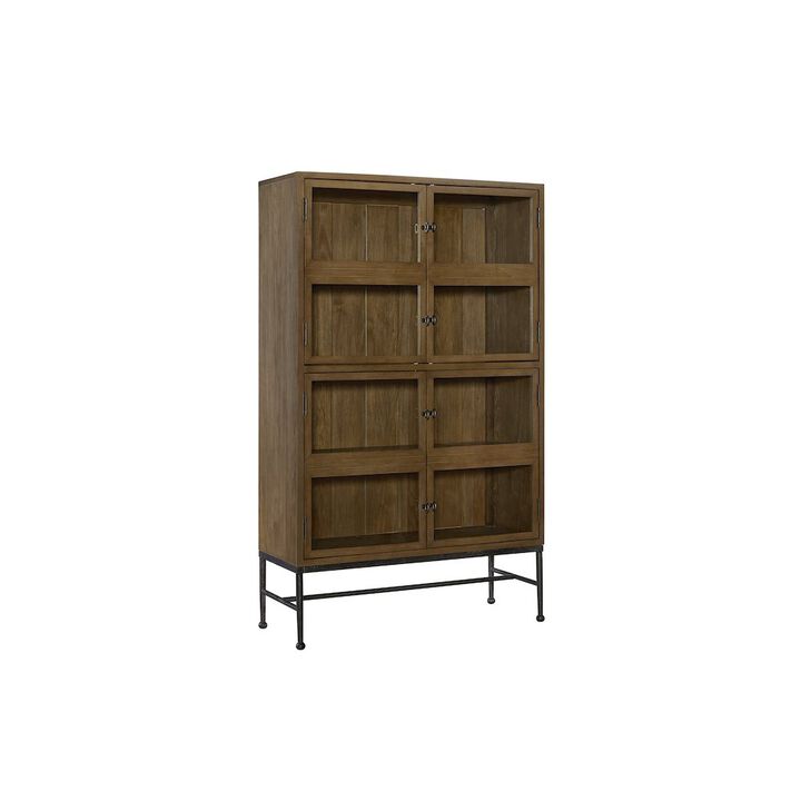 Bernards Magnolia Bookcase - Almond