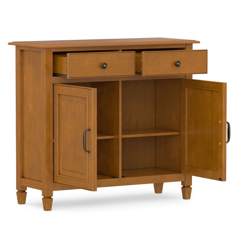 Connaught 40 inch Wide Solid Wood Traditional Entryway Storage Cabinet image number 4