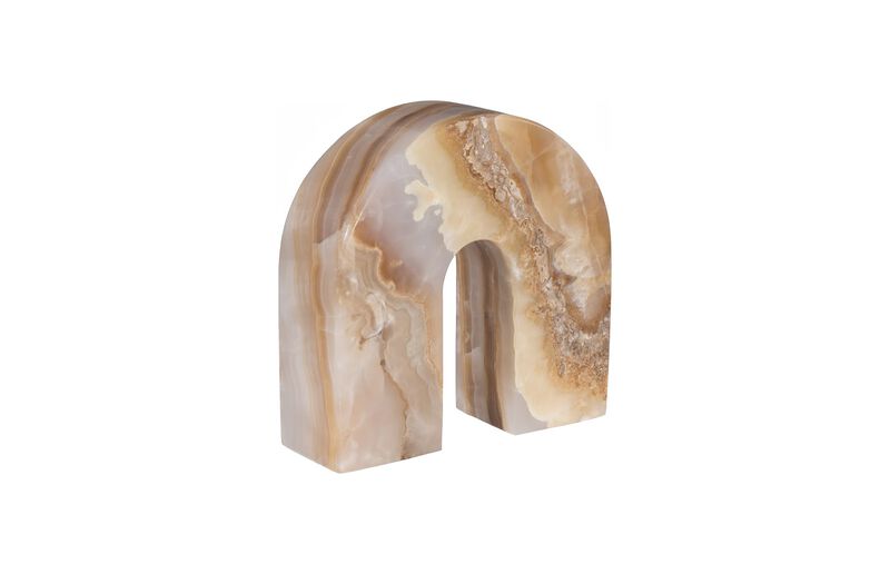 Rainbow Amber Onyx Sculpture image number 0