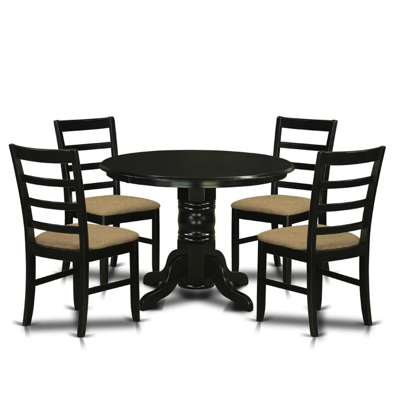 5 Pc Dining room set for 4-Dining Table and 4 Dining Chairs
