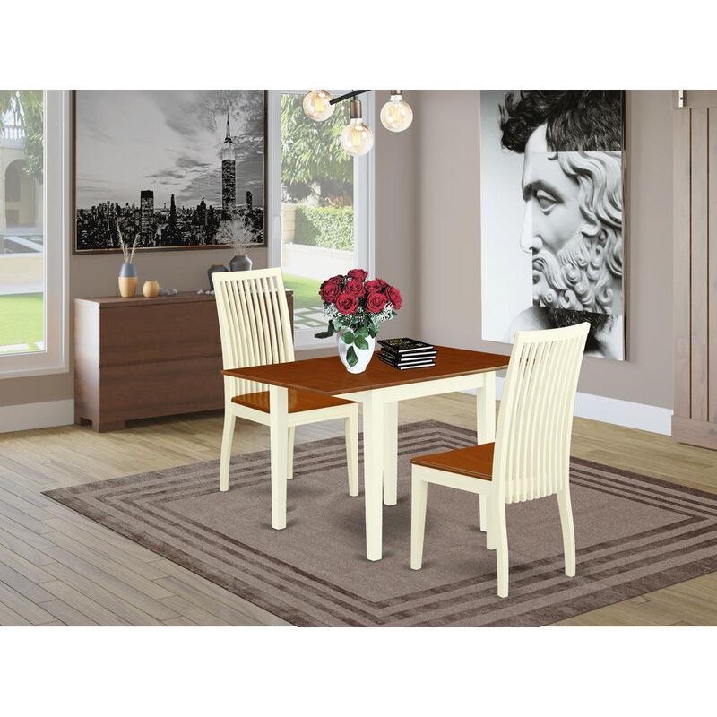 Dining Room Set Buttermilk & Cherry