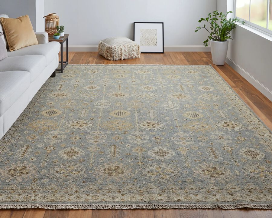 Corbitt 0610F Blue/Gray/Ivory 9'6" x 13'6" Rug