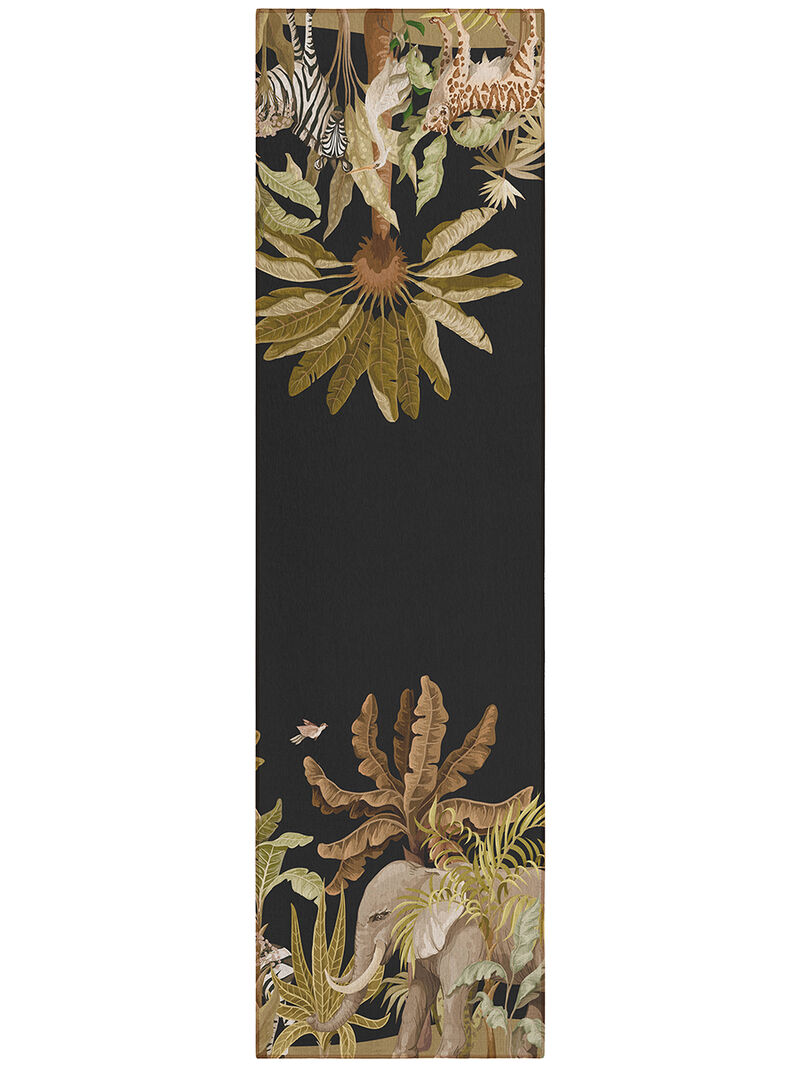 Tropics TC8 Black 2'3" x 7'6" Rug
