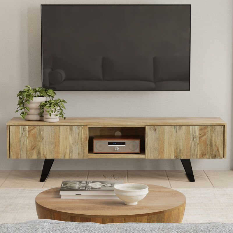 Lowry 72 inch TV Media Stand image number 1