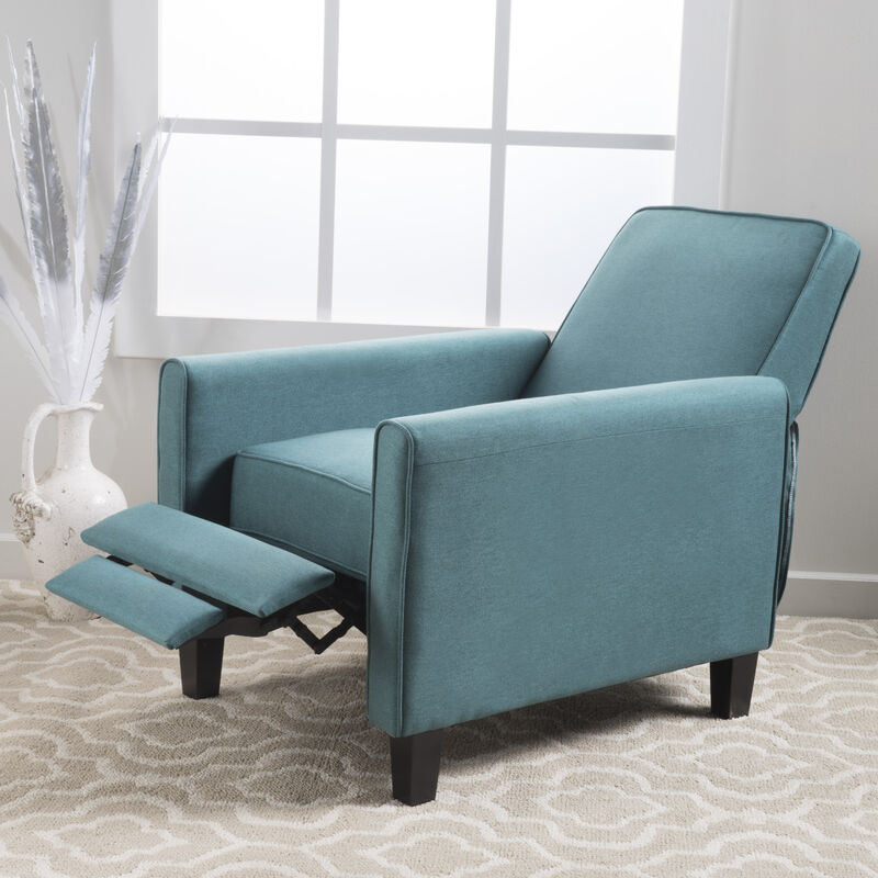 Merax Linen Fabric Manual Recliner Chair