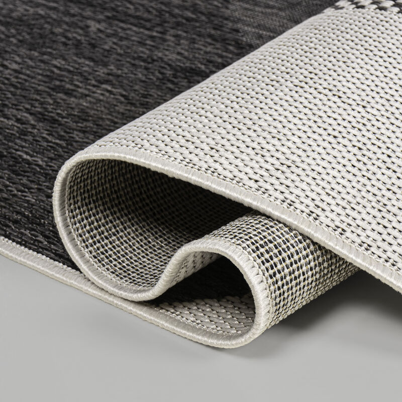 Zia Modern Geometric Organic Shapes Indoor/Outdoor Area Rug