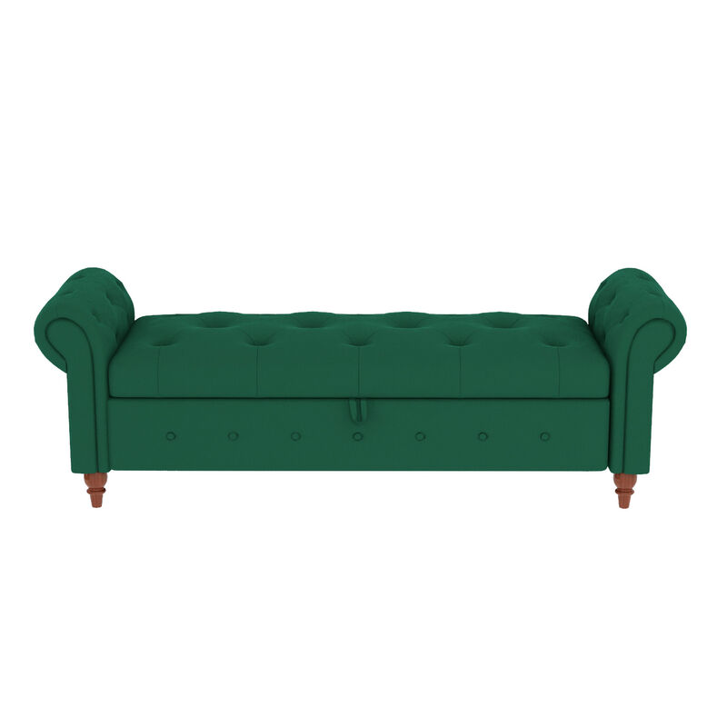 Streamdale 63'' Bed Bench Velvet image number 3