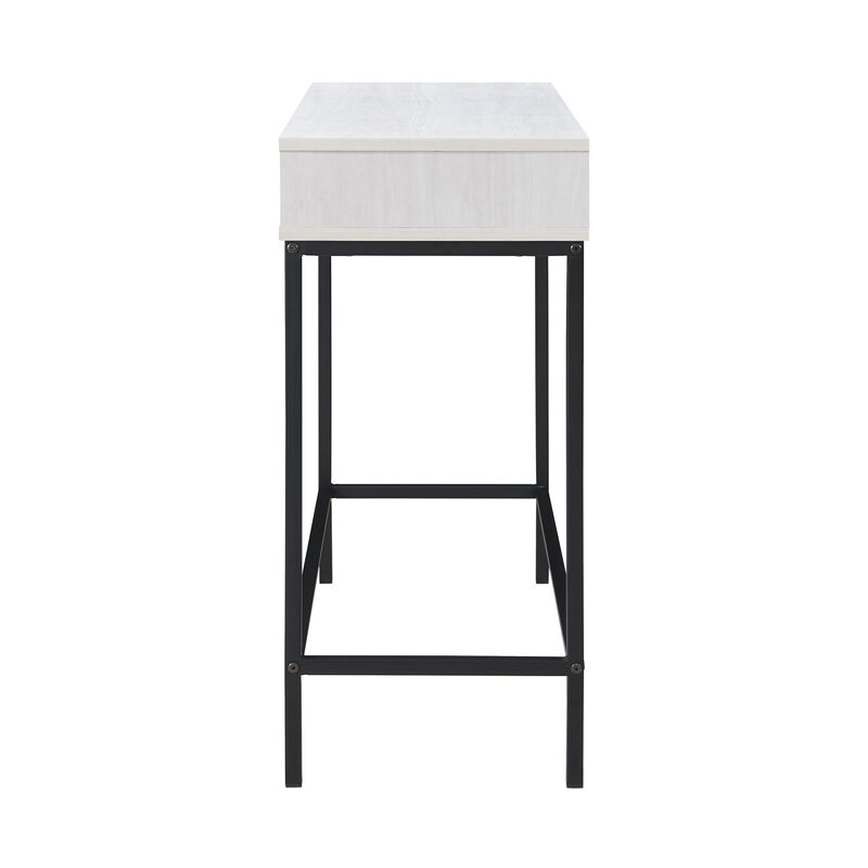 Casimo 35.43 in. Rectangular Engineer Wood Console Table