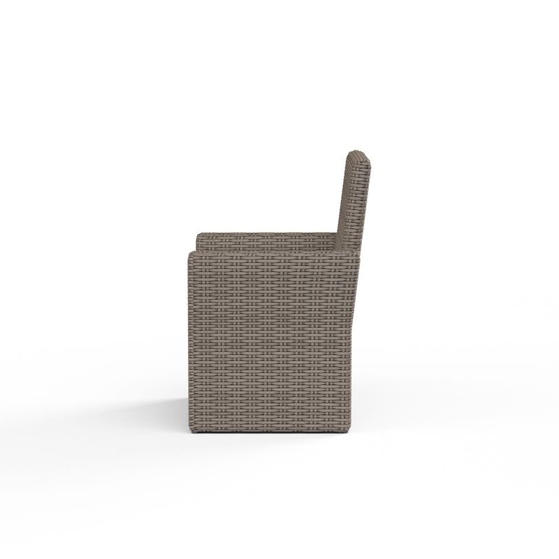 Coronado Dining Chair in Canvas Flax w/ Self Welt