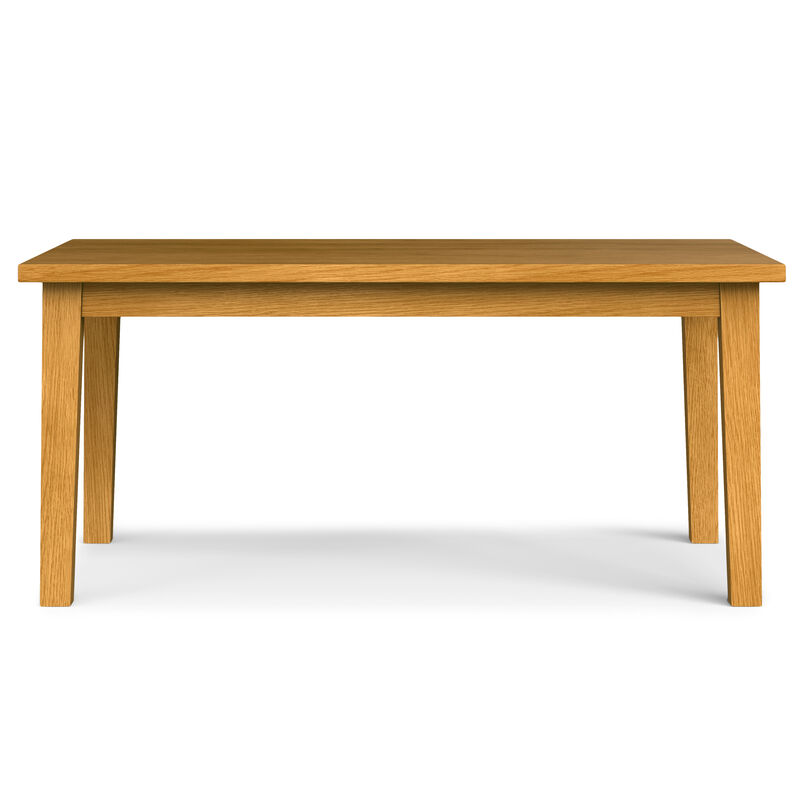 Eastwood 66 inch x 40 inch Rectangle Contemporary Dining Table in Oak