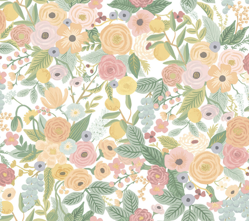 Garden Party Pastel Peel & Stick Wallpaper