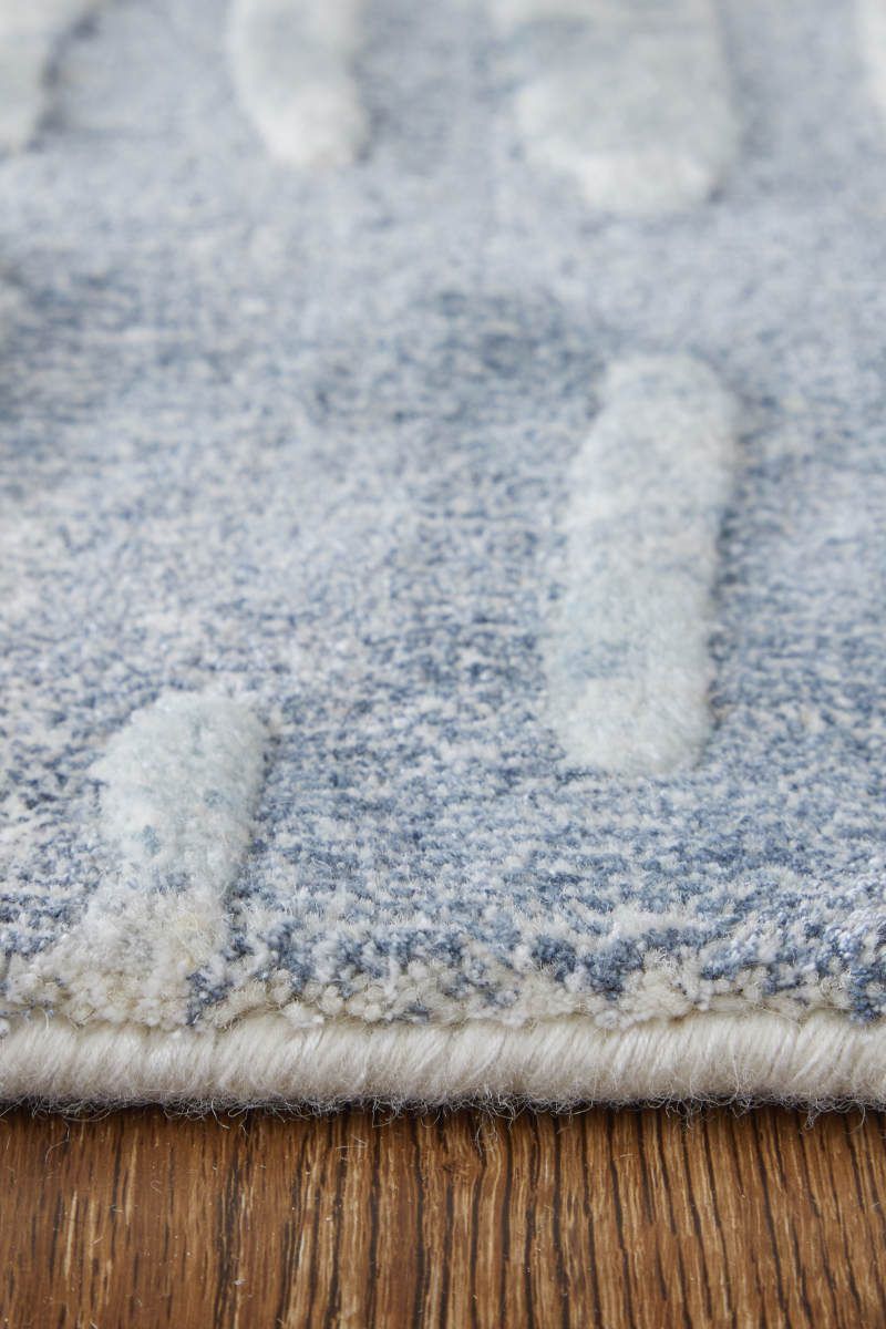 Braden 8A49F Blue/Ivory 9' x 12' Rug image number 8
