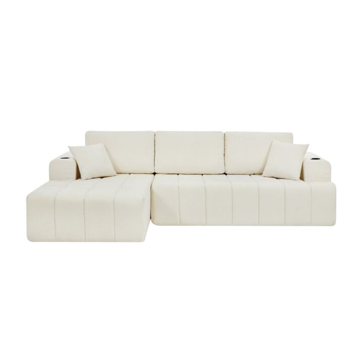 Jigipt L-Shaped Sectional Sofa