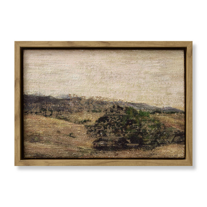 Montx Beige/Green 1'5" x 1' Wall Art