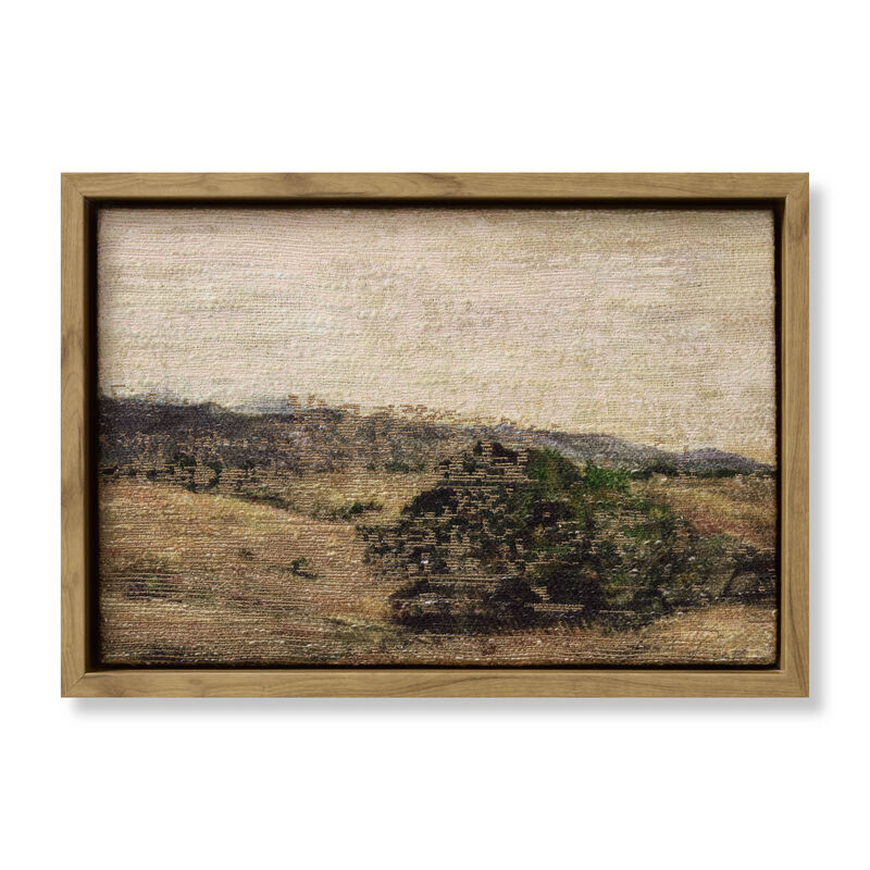 Montx Beige/Green 1'5" x 1' Wall Art