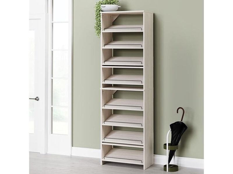 Shoe Rack Closet Storage White Closetmaid Suitesymphony 25 image number 1