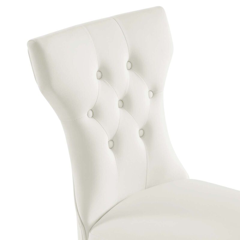 Silhouette Performance Velvet Dining Chairs - Set of 2 image number 4