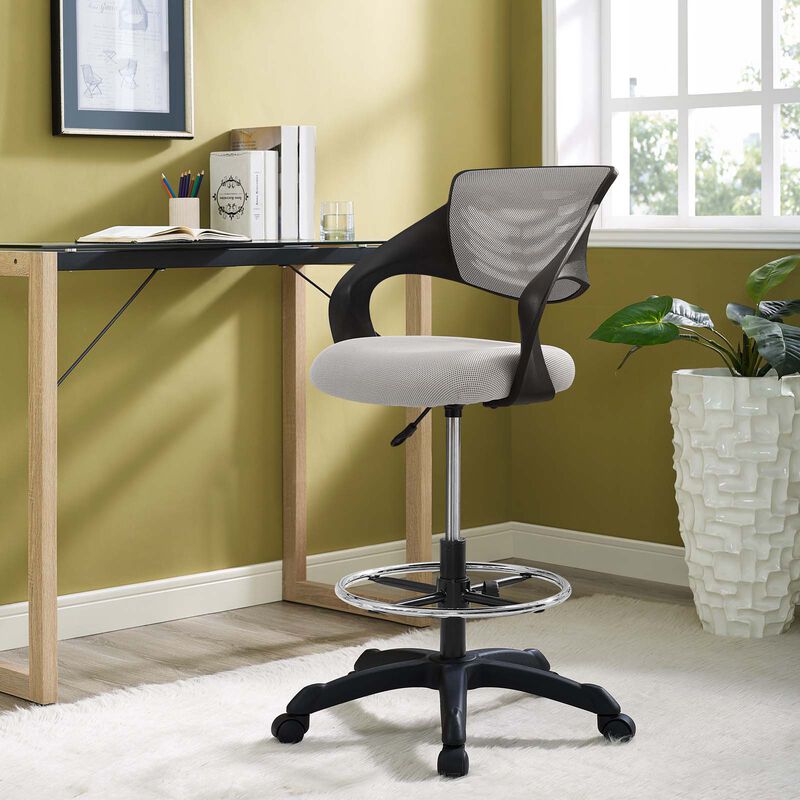 Modway Furniture - Thrive Mesh Drafting Chair image number 1