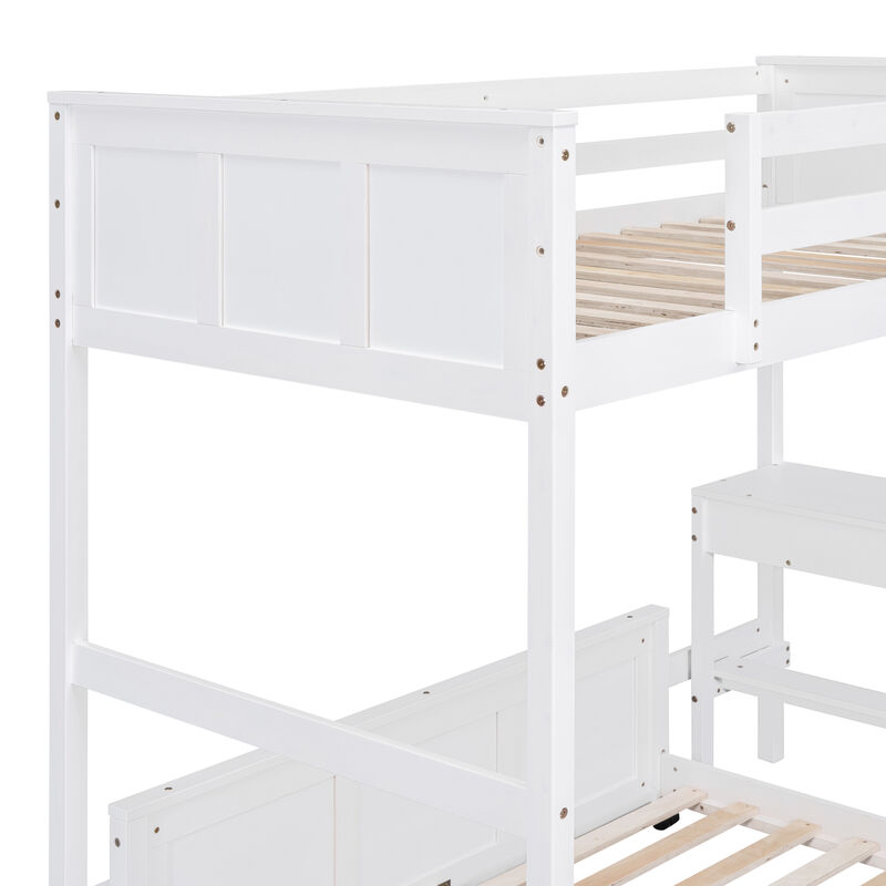 Merax Bunk Bed with Desk