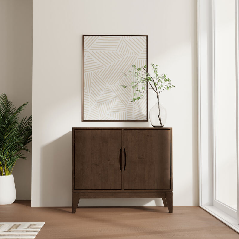 Simpli Home Harper 2 Door Sideboard Buffet / Storage Cabinet image number 1