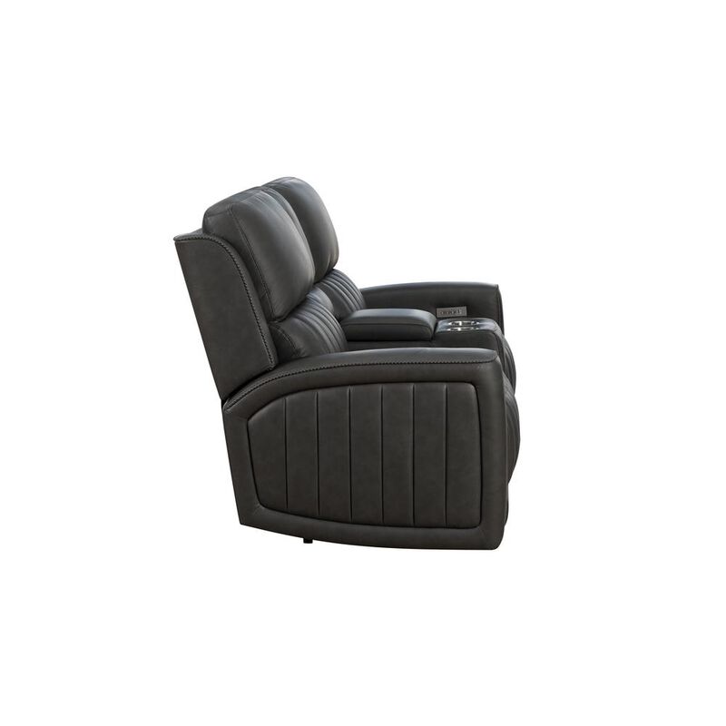 Loveseat w/Power Head Rests, Power Lumbar & Console w/Storage & 2 Cup Holders image number 3