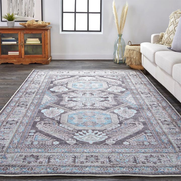 Percy 39AGF Gray/Taupe/Blue 7'10" x 9'10" Rug