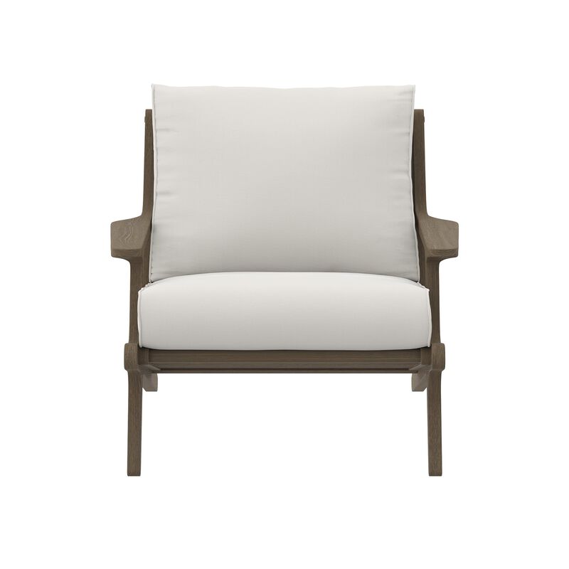 Modway Saratoga Outdoor Patio Teak Wood Armchair image number 7