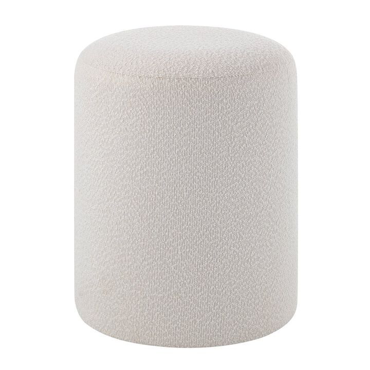 Renwil Corbin Ottoman In Cream Color