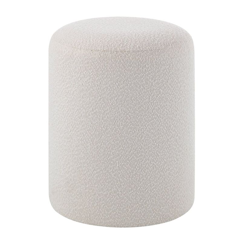 Renwil Corbin Ottoman In Cream Color