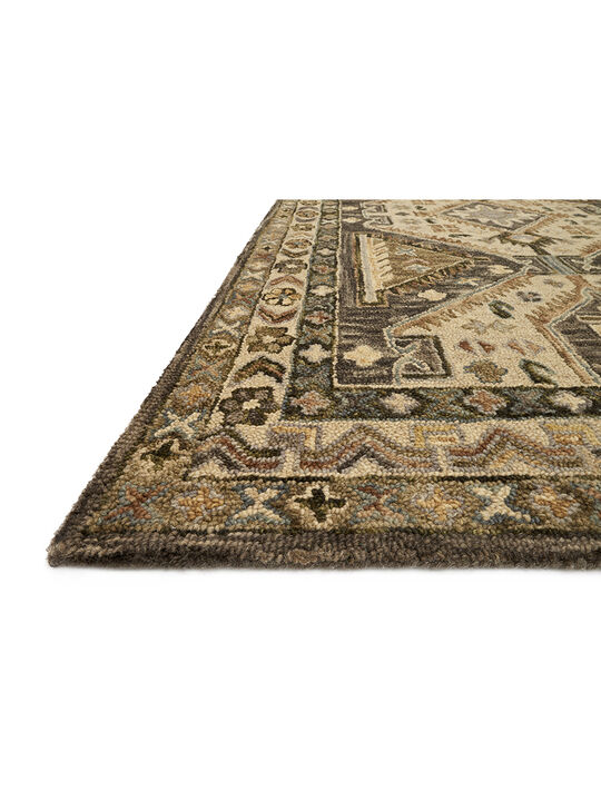 Victoria VK07 Walnut/Beige 3'6" x 5'6" Rug