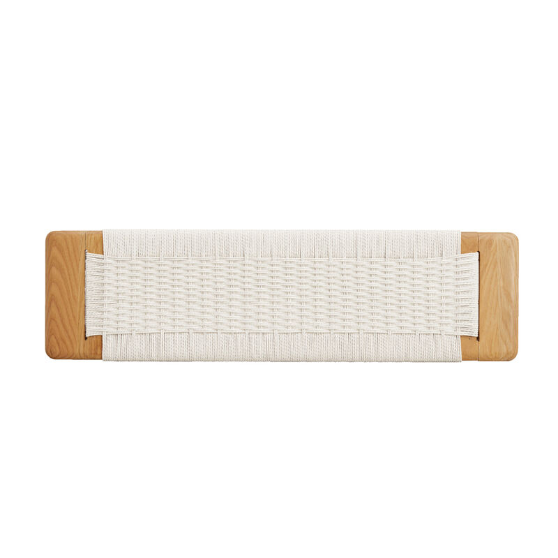 Streamdale Natural Oak Dining Bench Bed (White) image number 6