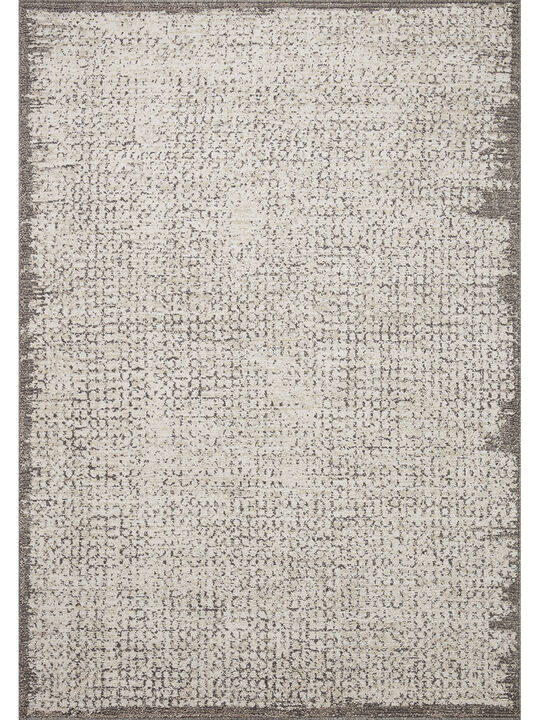 Darby DAR04 Ivory/Stone 4' x 6' Rug